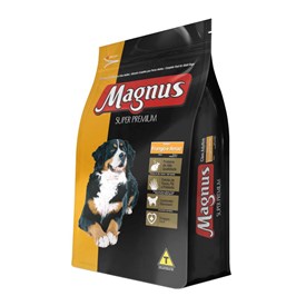 Ração Magnus Super Premium para Cães Adultos Sabor Frango e Arroz 