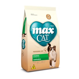 Ração Max Cat Castrado Professional Line Sabor Frango 3kg