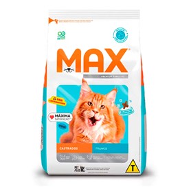 Ração Max Cat para Gatos Castrados Sabor Frango 10kg