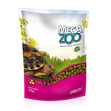 Ração Mega Zoo Super Premium para Jabuti 280 g