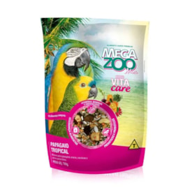 Ração Megazoo Mix para Papagaio Tropical 700g