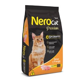 Ração Nero Cat para Gatos Adultos Frango e Peixe