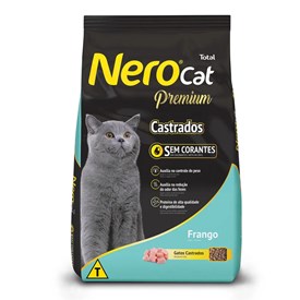 Ração Nero para Gatos Castrados Sabor Frango 10,1KG