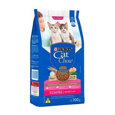 Ração Nestlé Purina Cat Chow Gatos Filhotes Frango e Leite