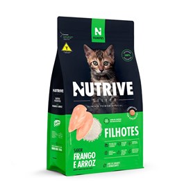 Ração Nutrive Select Gatos Filhotes Frango e Arroz 1,0 kg