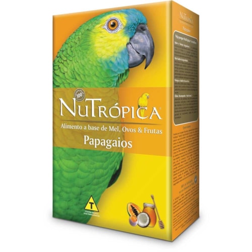 Ração Nutrópica Farinhada para Papagaio com Frutas 300g