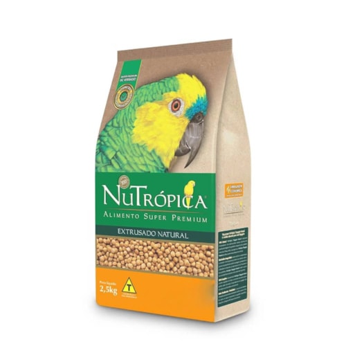 Ração Nutrópica Natural para Papagaio 