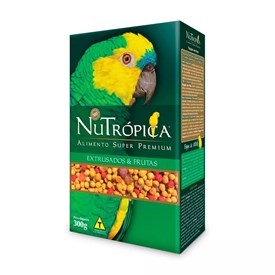 Ração Nutrópica para Papagaio com Frutas 300g