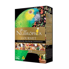 Ração Nutrópica para Papagaio Gourmet 600g