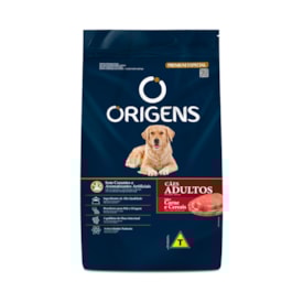 Ração Origens para Cães Adultos Carne e Cereais 16kg