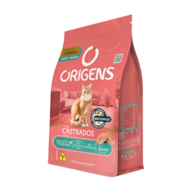 Ração Origens para Gatos Castrados Sabor Salmão - imagem adicional
