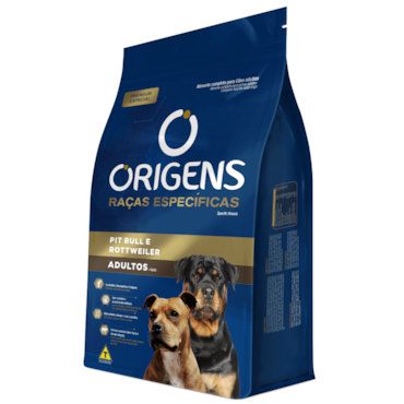 Ração Origens Raças Específicas Pit Bull e Rottweiler Adultos 15kg - imagem adicional