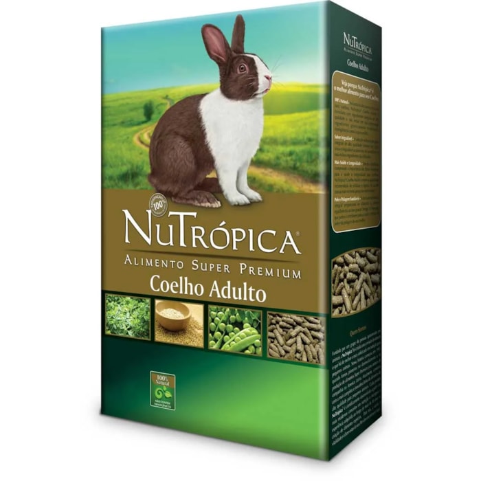 Ração para Coelhos Adultos Nutrópica 1,2KG