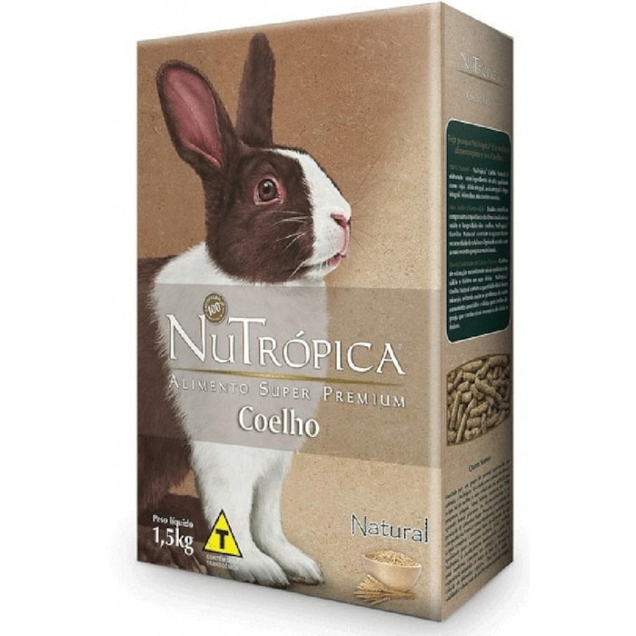 Ração para Coelhos Nutrópica Natural 1,2KG