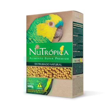 Ração para Papagaio Ringneck Natural Nutrópica 600g