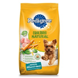Ração Pedigree Equilíbrio Natural Cães Adultos Raças Pequenas e Minis 1,0 kg