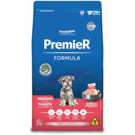 Ração Premier Formula Cães Filhotes Raças Pequenas Sabor Frango e Mandioca 20kg