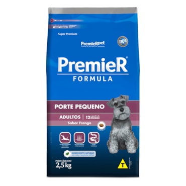 Ração Premier Fórmula Mini Bits Cães Adultos Raças Pequenas Frango 2,5 kg - imagem adicional
