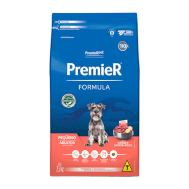 Ração Premier Fórmula para Cães Adultos Raças Pequenas Carne 2,5 kg