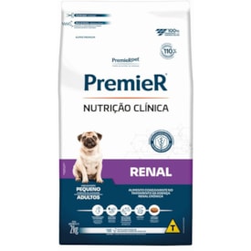 Ração Premier Nutrição Clínica Cães Adultos Renal Pequeno Porte 2kg