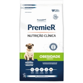 Ração Premier Nutrição Clínica Cães Obesidade Pequeno Porte 2kg