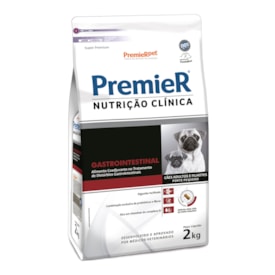 Ração Premier Nutrição Clínica Gastrointestinal Cães Adultos de Pequeno Porte 2 kg