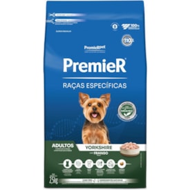 Ração Premier Raças Específicas Cães Adultos Yorkshire Sabor Frango 2,5kg
