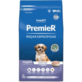 Ração Premier Raças Específicas Cães Filhotes Shih Tzu Sabor Frango 1kg
