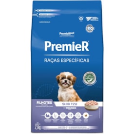 Ração Premier Raças Específicas Cães Filhotes Shih Tzu Sabor Frango 2,5kg - imagem adicional