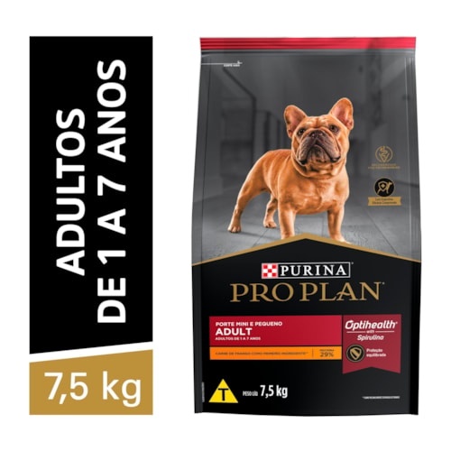 Ração Purina Pro Plan Dog Small Breed para Cães Adultos de Raças Pequenas 7,5kg