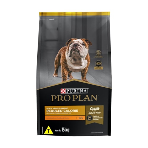 Ração Purina Pro Plan Reduced Calorie para Cães Adultos Médios e Grandes Frango