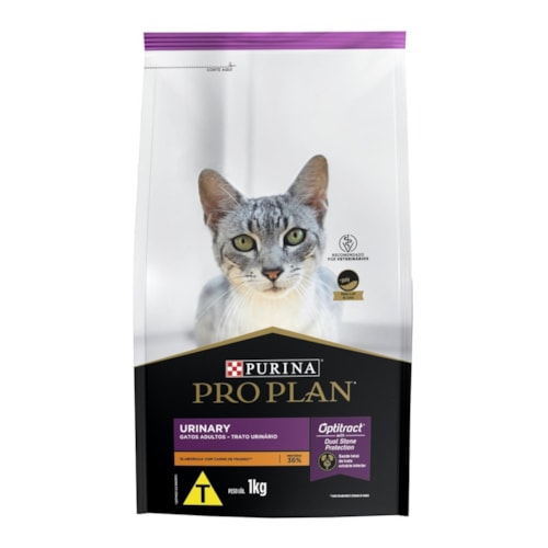 Ração Purina Pro Plan Urinary Trato Urinário para Gatos Adultos Sabor Frango