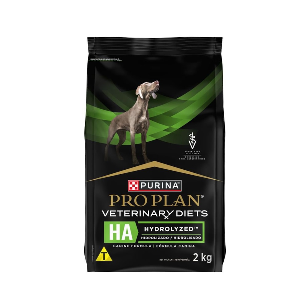 Ração Purina Pro Plan Veterinary Diets HA Hydrolized para Cães Adultos 2 kg