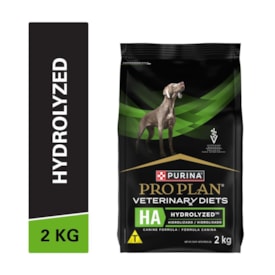 Ração Purina Pro Plan Veterinary Diets HA Hydrolized para Cães Adultos 2 kg - imagem adicional