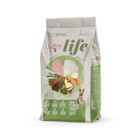 Ração Quatree Life para Cães Filhotes Porte Médio e Grande Sabor Frango e Arroz 3kg