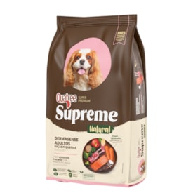 Ração Quatree Supreme Cães Adultos Raças Pequenas Derma Sense Cordeiro e Salmão 2,5 kg