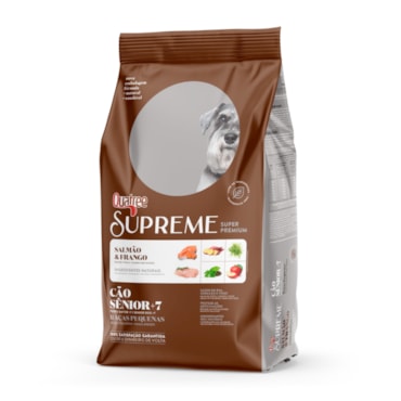 Ração Quatree Supreme Cães Sênior 7+ Raças Pequenas Salmão e Frango 2,5 kg