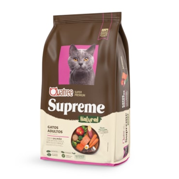 Ração Quatree Supreme Gatos Adultos Salmão e Batata Doce 10,1 kg