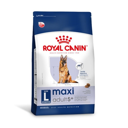 Ração Royal Canin Cães Adultos Maxi 5+ Raças Grandes 12kg
