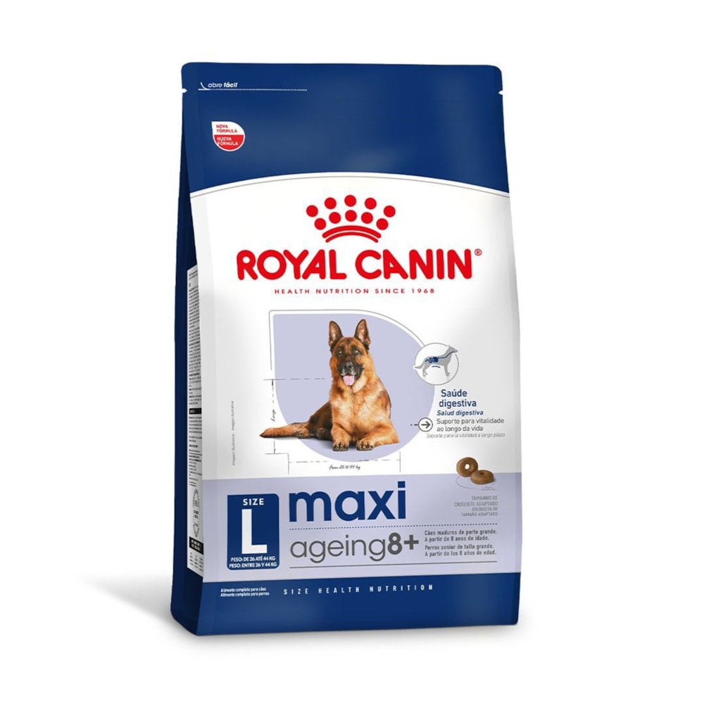 Ração Royal Canin Cães Adultos Maxi Ageing 8+ (Sênior) 12 kg