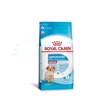 Ração Royal Canin Cães Filhotes Puppy Medium Raças Médias 12 kg