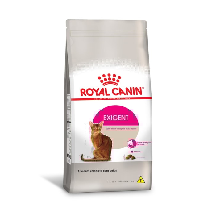Ração Royal Canin Feline Cat Exigent Gatos Adultos 400 g