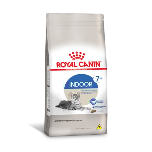 Ração Royal Canin Feline Health Nutrition Indoor 7+ Gatos Adultos 0,4 kg