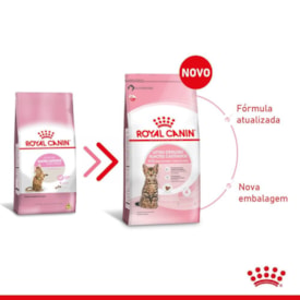 Ração Royal Canin Feline Health Nutrition Kitten Sterilised Gatos Filhotes Castrados 4,0 kg - imagem adicional