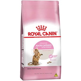Ração Royal Canin Feline Health Nutrition Kitten Sterilised Gatos Filhotes Castrados 4,0 kg