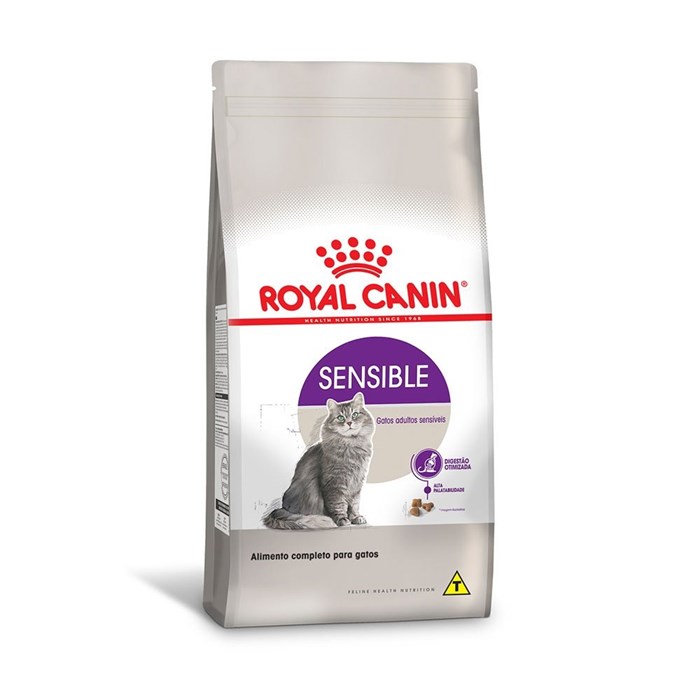 Ração Royal Canin Feline Health Nutrition Sensible Gatos Adultos 1,5 kg