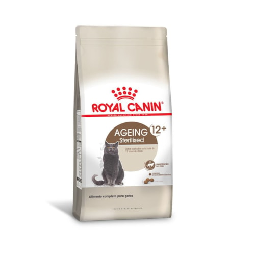 Ração Royal Canin Feline Health Nutrition Sterilised 12+ Gatos Castrados 1,5 kg