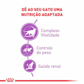 Ração Royal Canin Feline Health Nutrition Sterilised 7+ Gatos Castrados 4,0 kg - imagem adicional