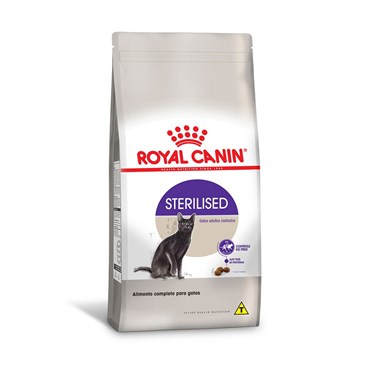 Ração Royal Canin Feline Health Nutrition Sterilised Gatos Adultos