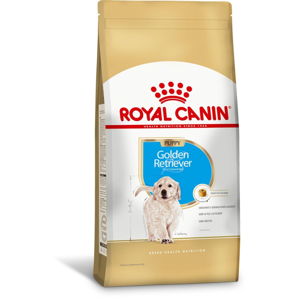 Ração Royal Canin Golden Retriever Filhotes 10,1kg